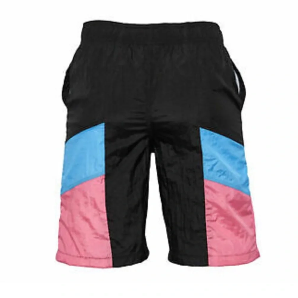 ELLESSE MEN’S HERITAGE EVENDO SWIM SHORT BLACK/PINK/BLUE BATHING SUIT SHORT
